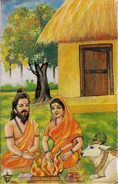 Arundhati and Vasishta